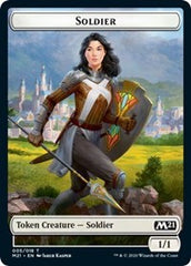 Soldier // Weird Double-Sided Token [Core Set 2021 Tokens] | Odin's Place