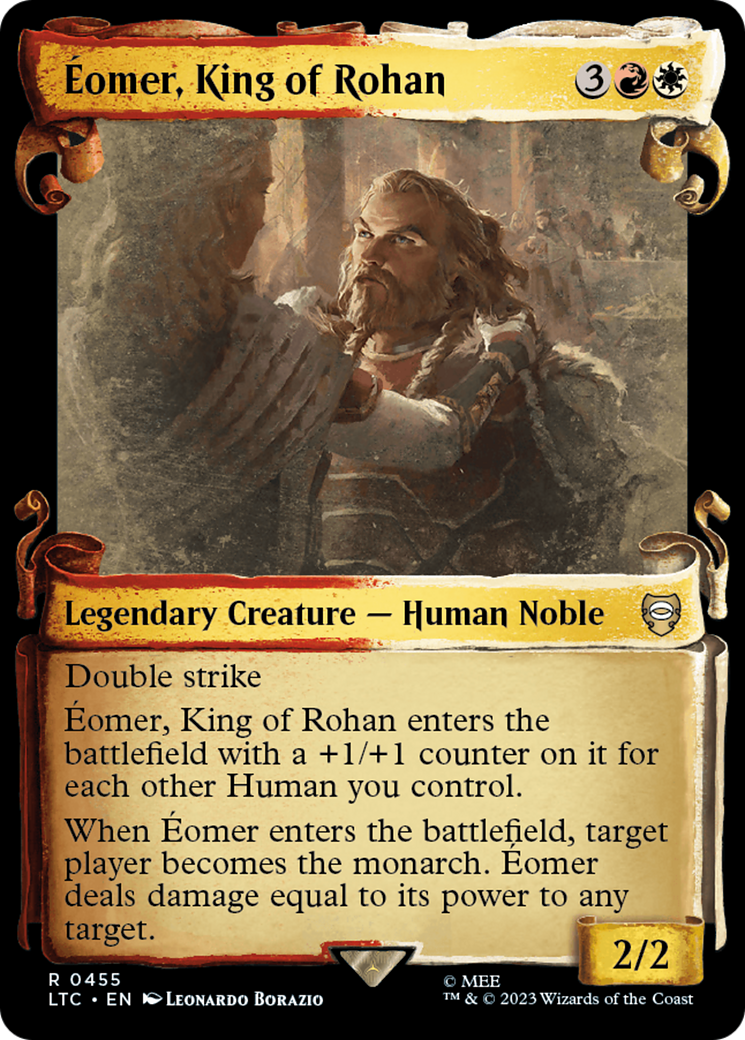 Eomer, King of Rohan [The Lord of the Rings: Tales of Middle-Earth Commander Showcase Scrolls] | Odin's Place
