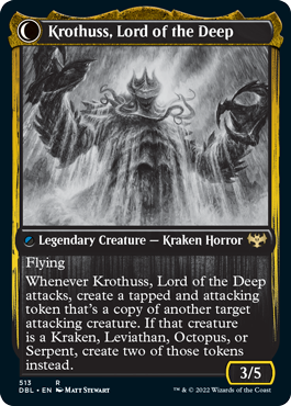 Runo Stromkirk // Krothuss, Lord of the Deep [Innistrad: Double Feature] | Odin's Place