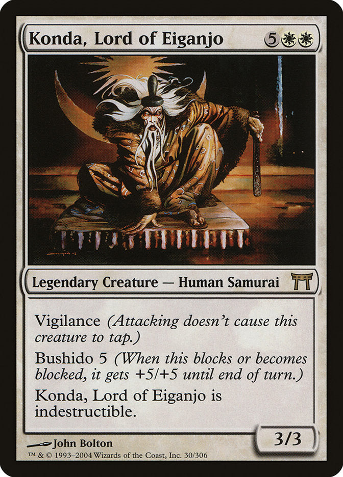 Konda, Lord of Eiganjo (30) [Champions of Kamigawa] | Odin's Place