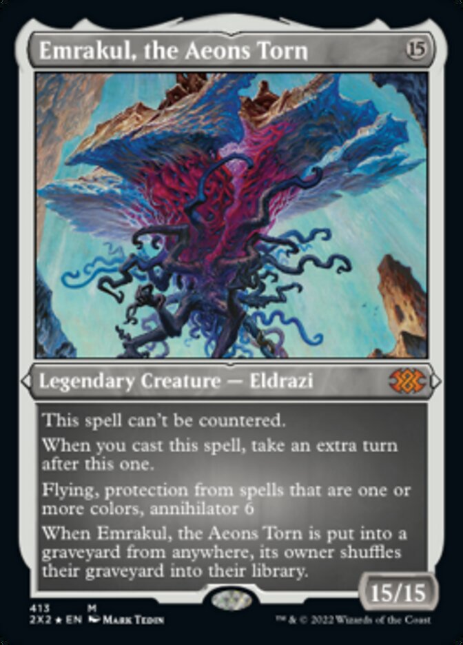 Emrakul, the Aeons Torn (Foil Etched) [Double Masters 2022] | Odin's Place