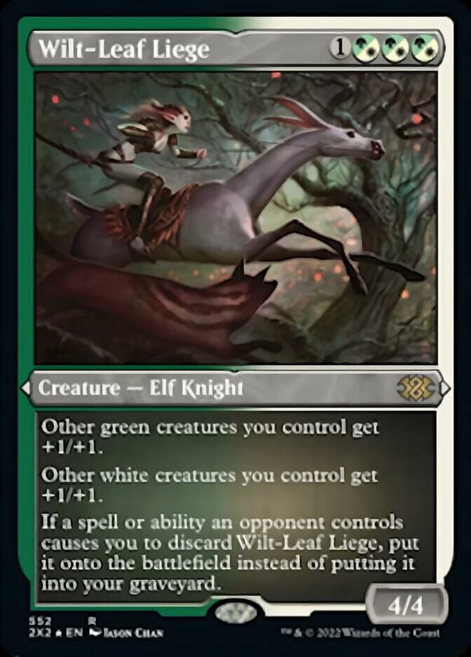 Wilt-Leaf Liege (Foil Etched) [Double Masters 2022] | Odin's Place