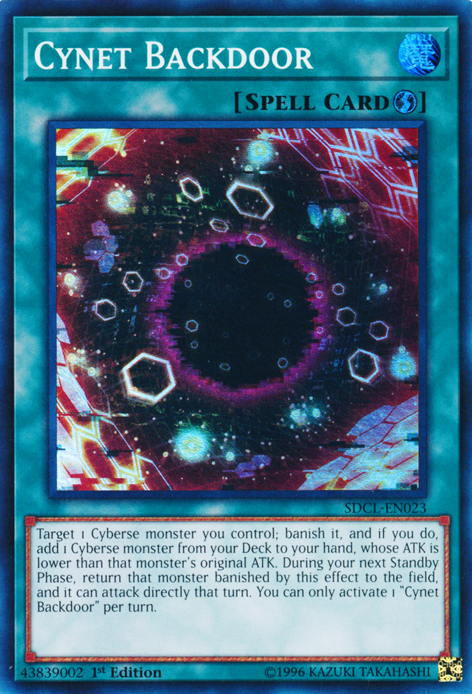 Cynet Backdoor [SDCL-EN023] Super Rare | Odin's Place