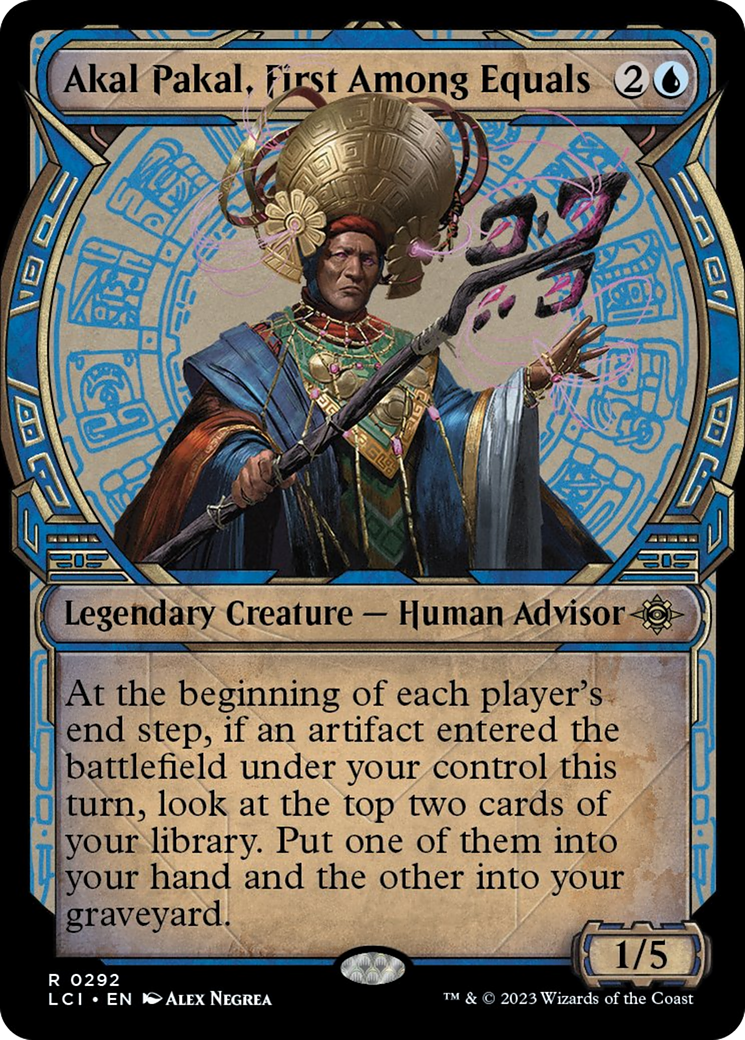 Akal Pakal, First Among Equals (Showcase) [The Lost Caverns of Ixalan] | Odin's Place
