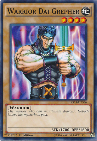 Warrior Dai Grepher [YS14-EN006] Common | Odin's Place