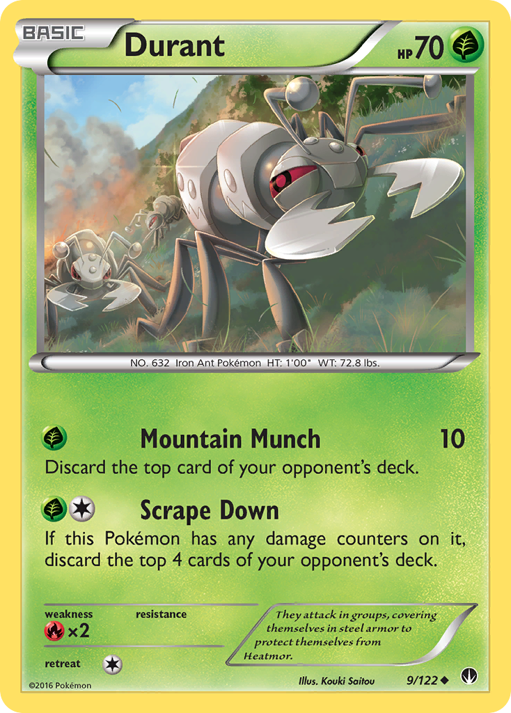 Durant (9/122) [XY: BREAKpoint] | Odin's Place