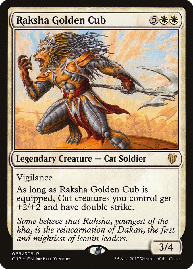 Raksha Golden Cub (69) [Commander 2017] | Odin's Place