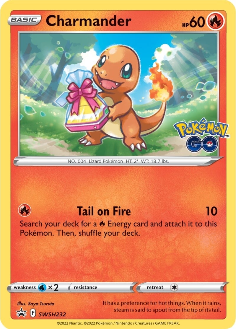 Charmander (SWSH232) [Sword & Shield: Black Star Promos] | Odin's Place