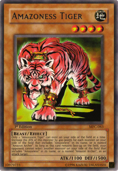 Amazoness Tiger [MFC-063] Rare | Odin's Place
