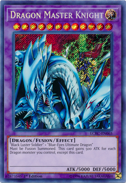 Dragon Master Knight [LCKC-EN065] Secret Rare | Odin's Place
