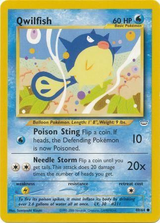 Qwilfish (49/64) [Neo Revelation Unlimited] | Odin's Place