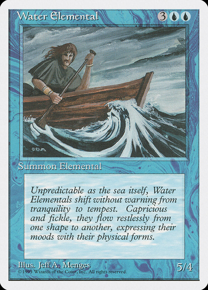 Water Elemental (115) [Fourth Edition] | Odin's Place