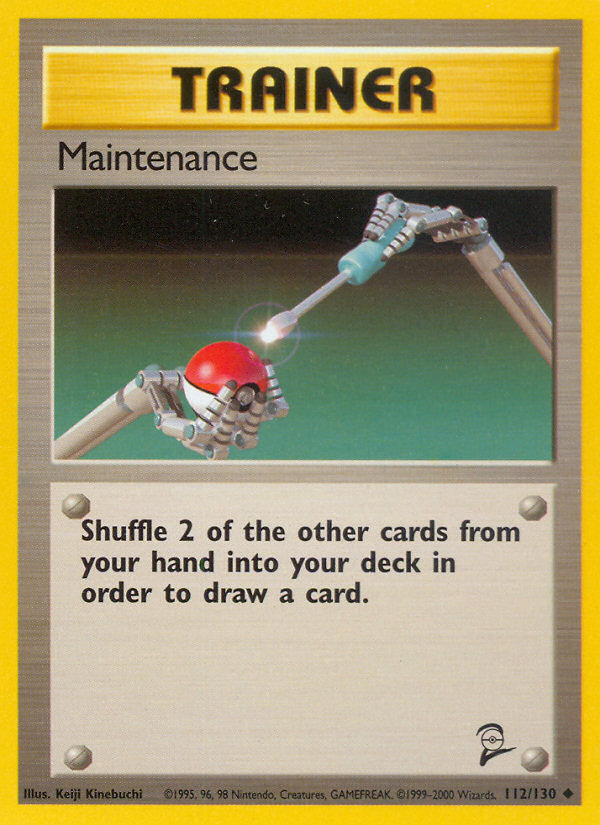 Maintenance (112/130) [Base Set 2] | Odin's Place