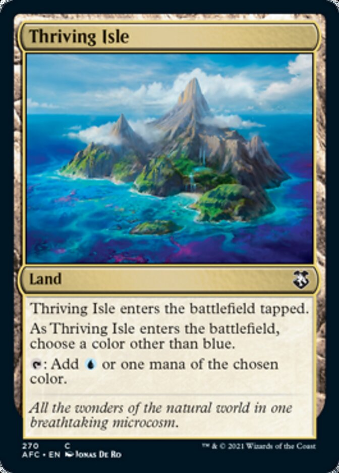 Thriving Isle [Dungeons & Dragons: Adventures in the Forgotten Realms Commander] | Odin's Place