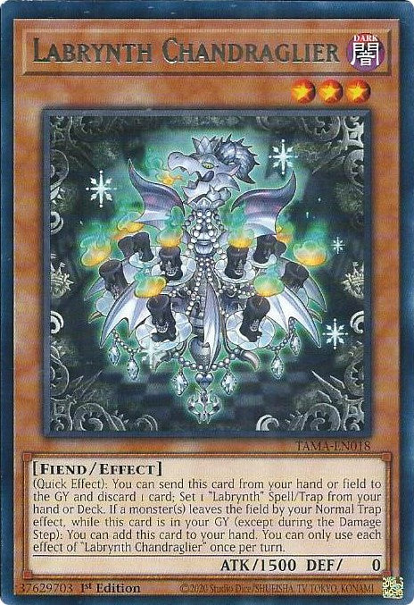 Labrynth Chandraglier [TAMA-EN018] Rare | Odin's Place
