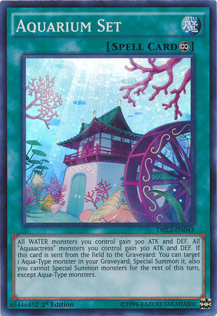 Aquarium Set [DRL2-EN043] Super Rare | Odin's Place