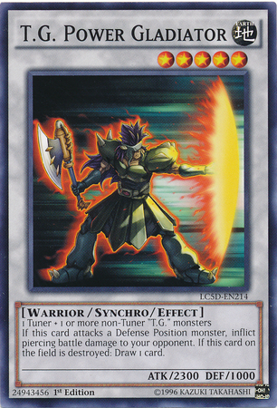 T.G. Power Gladiator [LC5D-EN214] Common | Odin's Place
