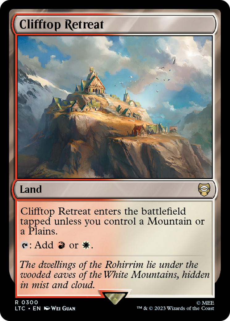 Clifftop Retreat [The Lord of the Rings: Tales of Middle-Earth Commander] | Odin's Place