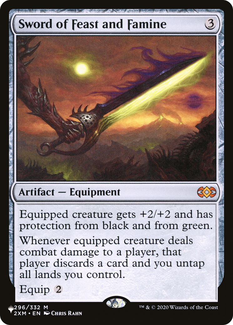 Sword of Feast and Famine [The List] | Odin's Place