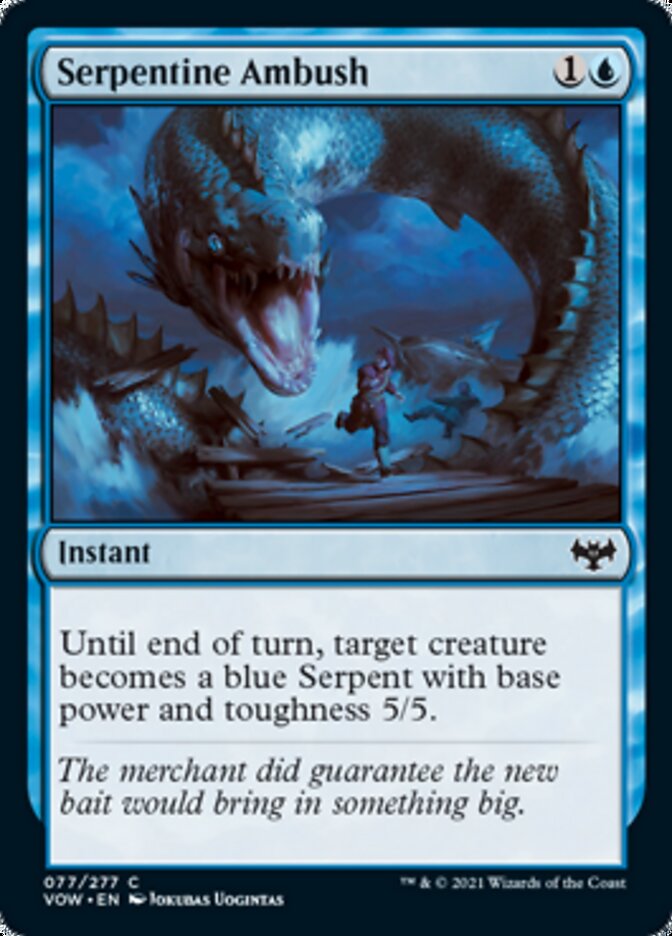 Serpentine Ambush [Innistrad: Crimson Vow] | Odin's Place
