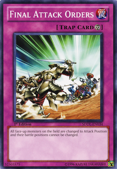 Final Attack Orders [SDDL-EN034] Common | Odin's Place