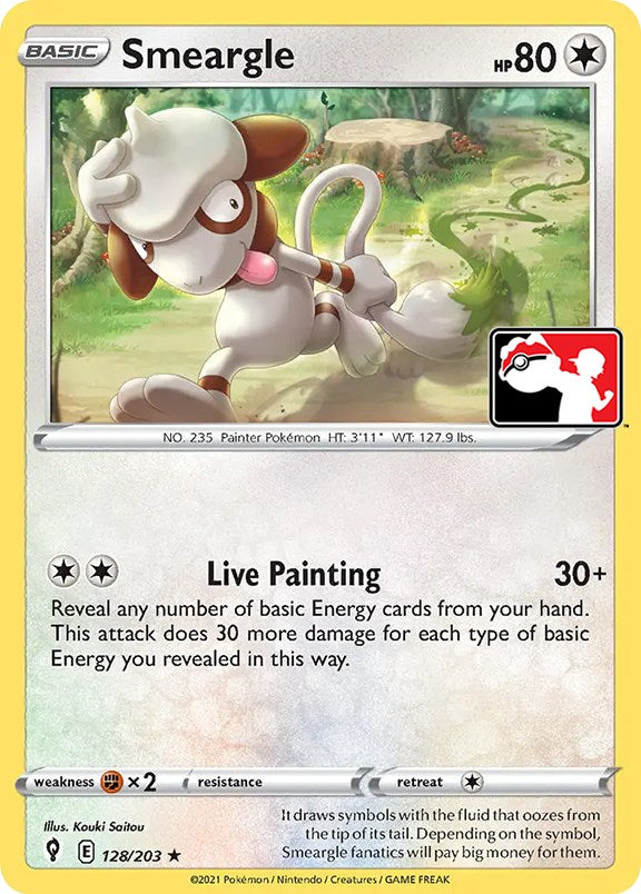 Smeargle (128/203) [Prize Pack Series One] | Odin's Place