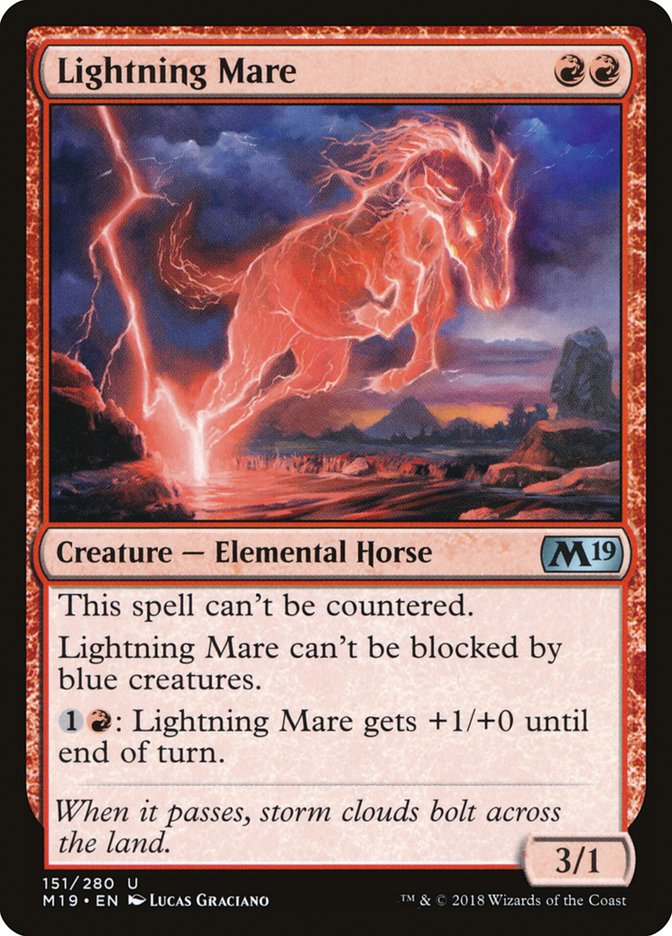 Lightning Mare (151) [Core Set 2019] | Odin's Place