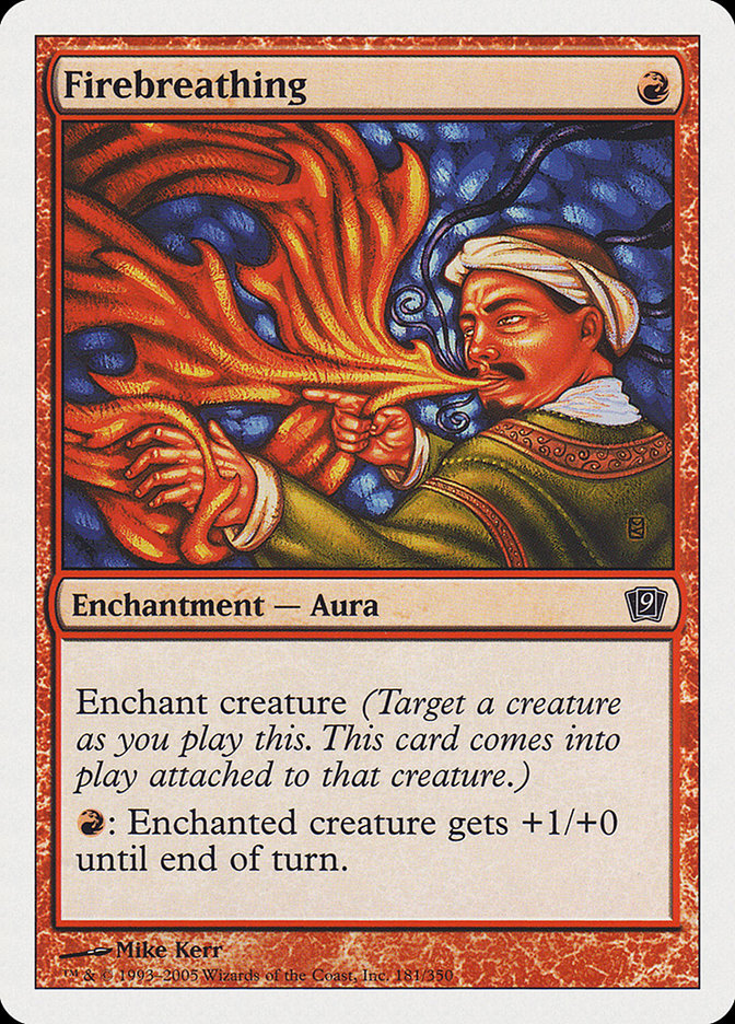 Firebreathing (181) [Ninth Edition] | Odin's Place