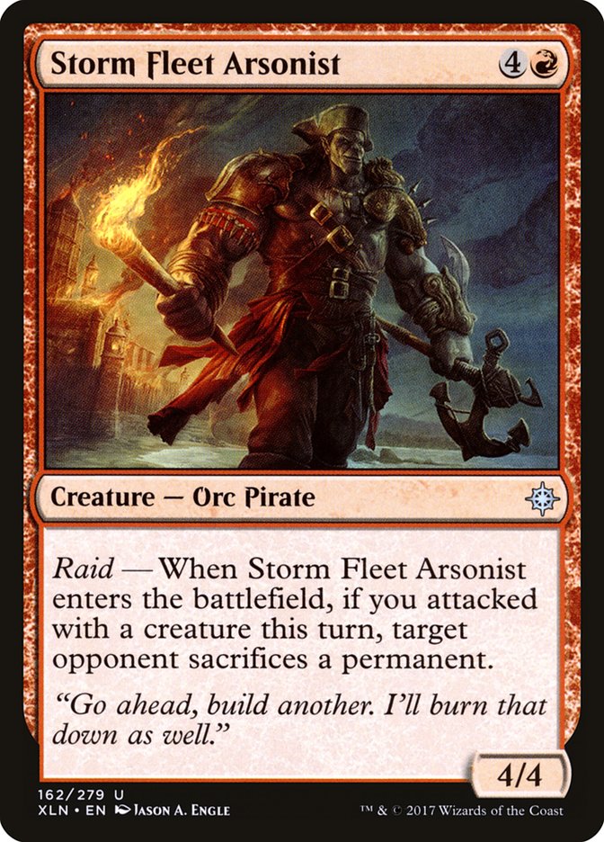 Storm Fleet Arsonist (162) [Ixalan] | Odin's Place