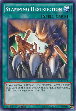 Stamping Destruction [BP03-EN142] Common | Odin's Place