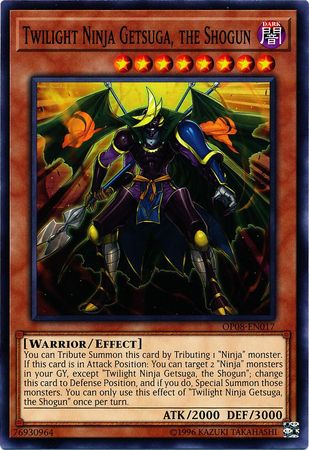 Twilight Ninja Getsuga, the Shogun [OP08-EN017] Common | Odin's Place
