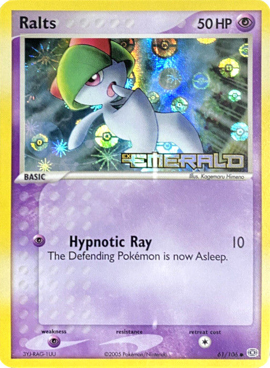 Ralts (61/106) (Stamped) [EX: Emerald] | Odin's Place
