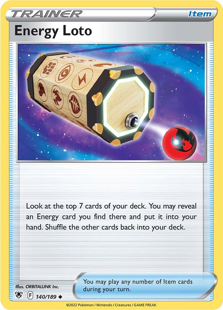Energy Loto (140/189) [Sword & Shield: Astral Radiance] | Odin's Place