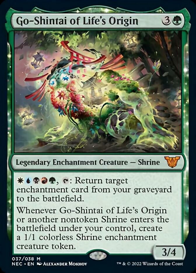 Go-Shintai of Life's Origin [Kamigawa: Neon Dynasty Commander] | Odin's Place