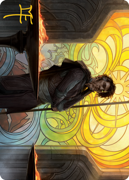 Garth One-Eye Art Card (Gold-Stamped Signature) [Modern Horizons 2 Art Series] | Odin's Place