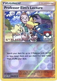 Professor Elms Lecture (188a/214) (League Promo 4th Place) [Sun & Moon: Lost Thunder] | Odin's Place