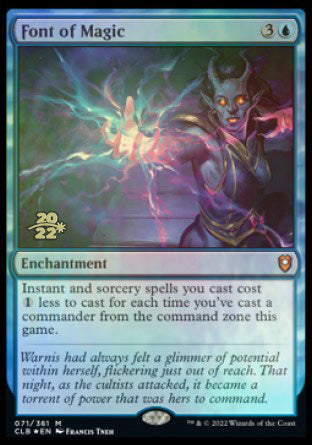 Font of Magic [Commander Legends: Battle for Baldur's Gate Prerelease Promos] | Odin's Place