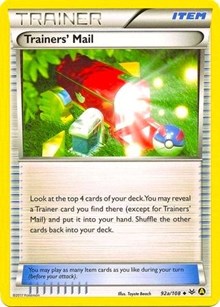 Trainers' Mail (92a/108) (Alternate Art Promo) [XY: Roaring Skies] | Odin's Place