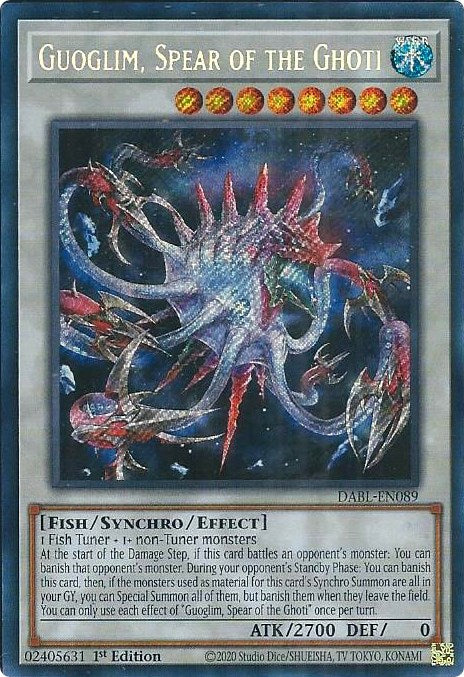 Guoglim, Spear of the Ghoti [DABL-EN089] Secret Rare | Odin's Place