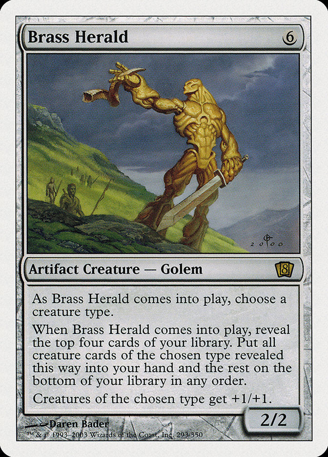 Brass Herald (293) [Eighth Edition] | Odin's Place