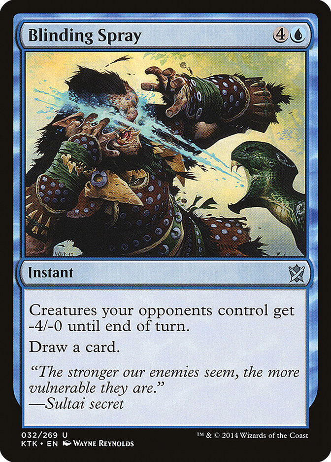 Blinding Spray (32) [Khans of Tarkir] | Odin's Place