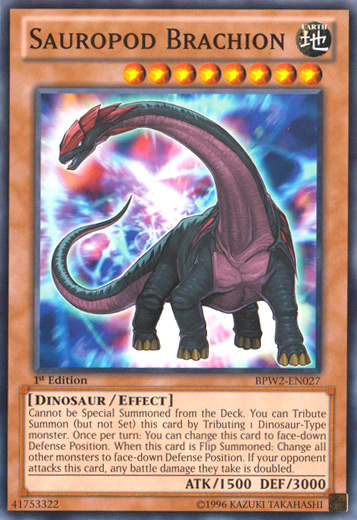 Sauropod Brachion [BPW2-EN027] Common | Odin's Place