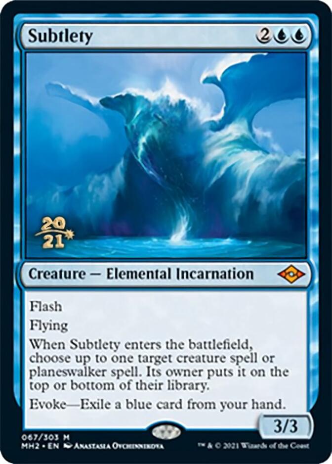 Subtlety [Modern Horizons 2 Prerelease Promos] | Odin's Place