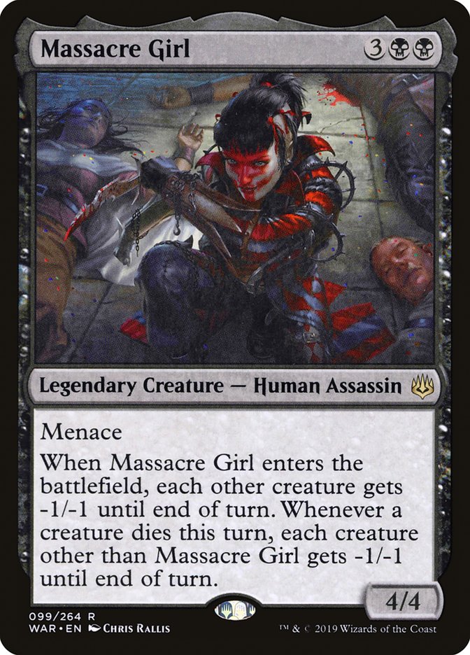 Massacre Girl (99) [War of the Spark] | Odin's Place