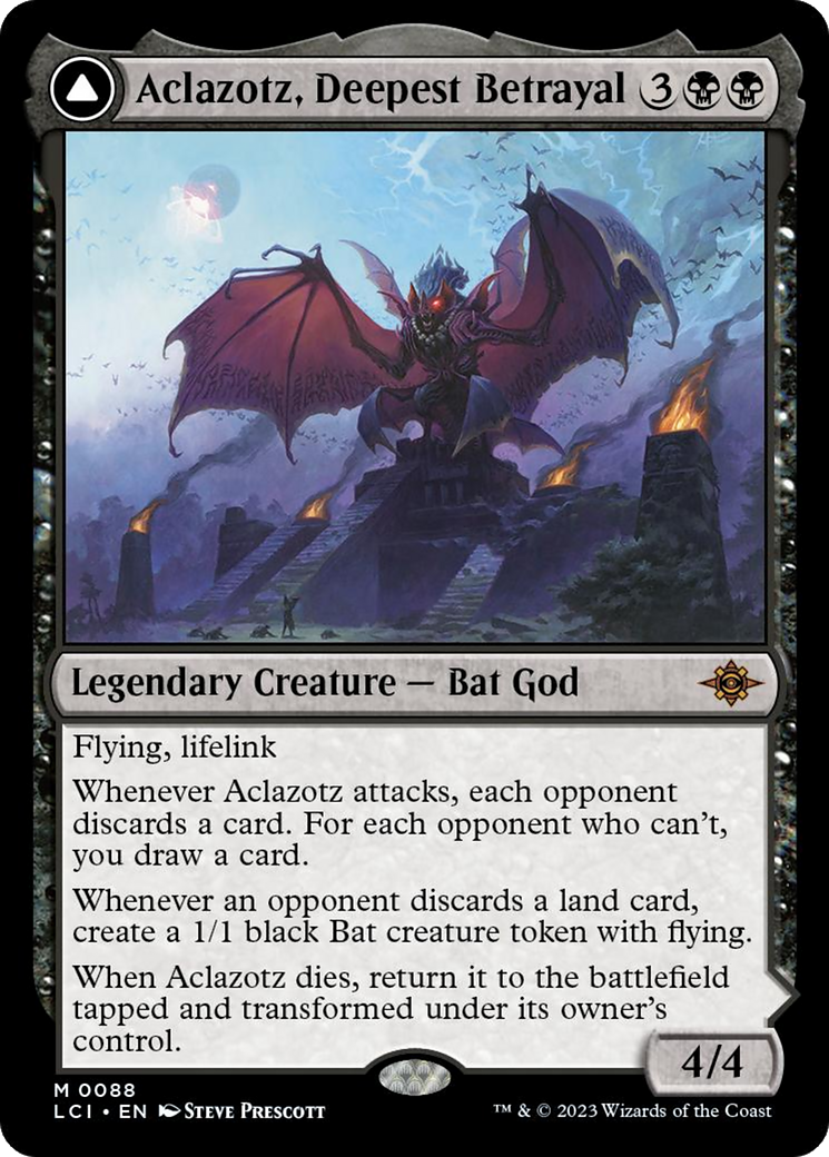 Aclazotz, Deepest Betrayal // Temple of the Dead [The Lost Caverns of Ixalan] | Odin's Place