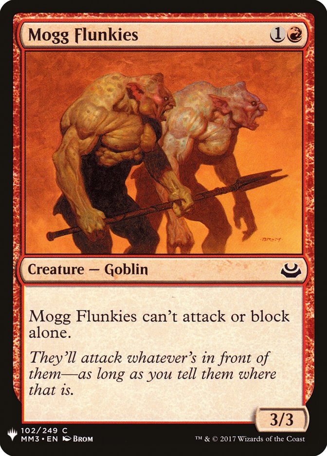 Mogg Flunkies [Mystery Booster] | Odin's Place
