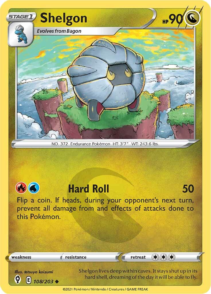 Shelgon (108/203) [Sword & Shield: Evolving Skies] | Odin's Place