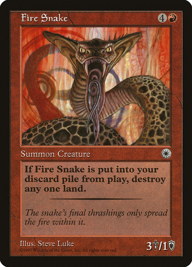 Fire Snake (127) [Portal] | Odin's Place