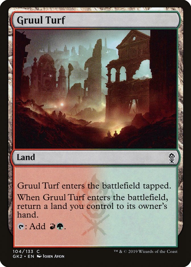 Gruul Turf (104) [Ravnica Allegiance Guild Kit] | Odin's Place