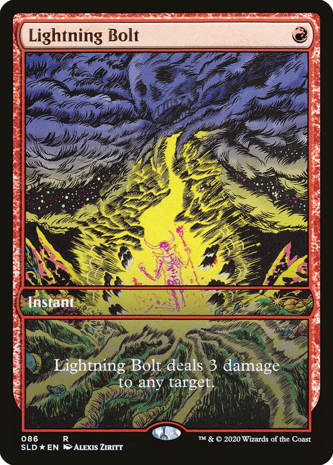 Lightning Bolt (086) [Secret Lair Drop Series] | Odin's Place